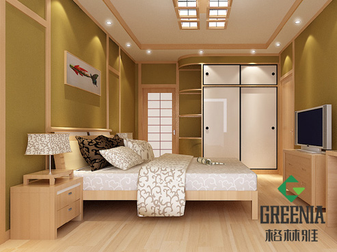 木飾麵板簡介日係風裝修案例圖